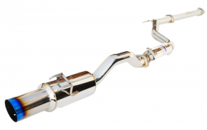 Honda Civic Performance Exhaust - Invidia - N1 - Titanium Tips, Cat Back - `12-`13
